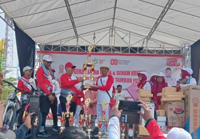 Menyabet Juara Bergengsi Katagori Lomba Desa Dan Kampung Bersih, Kades Satria Jaya Optimis Bisa mempertahankan