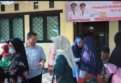 Pemerintah Kecamatan Tambun Utara Salurkan 7 Ton Beras Dalam Rangka Gerakan Pangan Murah Memperingati HUT RI ke-80