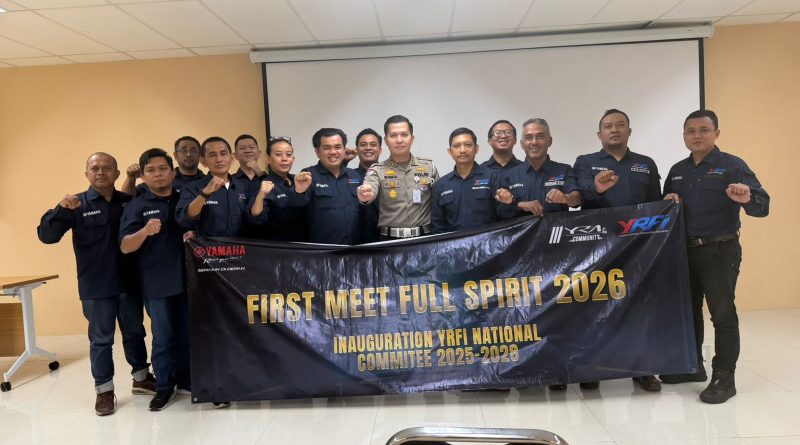 PENGURUS NASIONAL YAMAHA RIDERS FEDERATION INDONESIA 2025–2028 RESMI DIKUKUHKAN