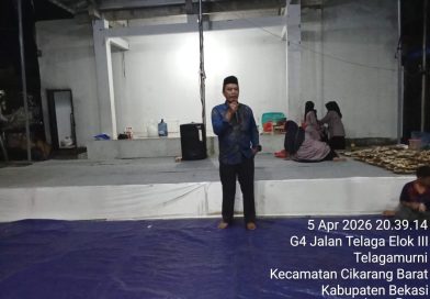 Halal bihalal Warga RT,04 RW,11 Perumahan Telaga Harapan,Desa Telaga murni, Cikarang Barat ,Kab.Bekasi