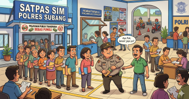 Wow !! Maraknya Pungli Disatpas Sim Polres Subang Rp. 800 – Rp.1 Juta Tampa Tes !!