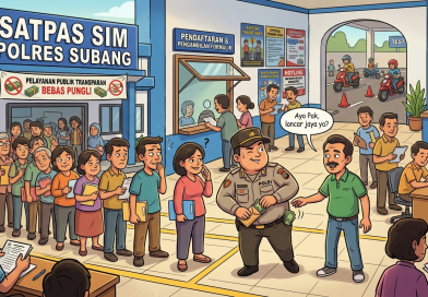 Wow !! Maraknya Pungli Disatpas Sim Polres Subang Rp. 800 – Rp.1 Juta Tampa Tes !!
