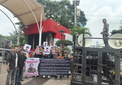 Buntut Korupsi Chromebook, Konsorsium Aktivis NTB Gelar Aksi didepan KPK Desak Usut Dugaan Keterlibatan Sekda Lotim