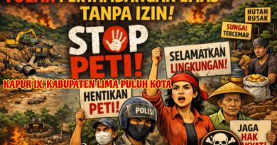 Praktik Upeti Tambang Emas Ilegal Mencuat di Kapur IX Kembali Disebut, Dugaan Beking Aparat dan Pasokan BBM Ilegal Menguat