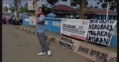 KOALISI MASYARAKAT PEDULI LINGKUNGAN GELAR AKSI UNJUK RASA, DESAK AUDIT DAN EVALUASI PENGELOLAAN SPPG DI LEBAK SELATAN