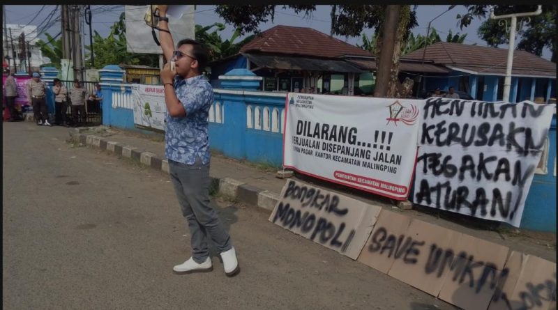 KOALISI MASYARAKAT PEDULI LINGKUNGAN GELAR AKSI UNJUK RASA, DESAK AUDIT DAN EVALUASI PENGELOLAAN SPPG DI LEBAK SELATAN
